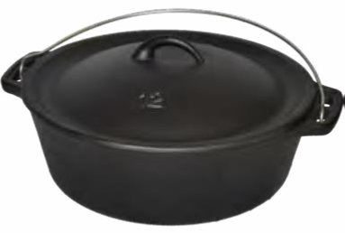 NO 12 FLAT POT